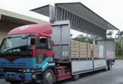 40F Lifting Roof Wing Trailer