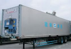 40F Trailer with Refrigerated Container